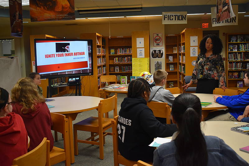 middle school author visits