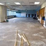 Classroom under renovation