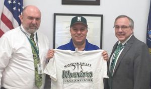 Minisink officials with Assemblyman Brabenec