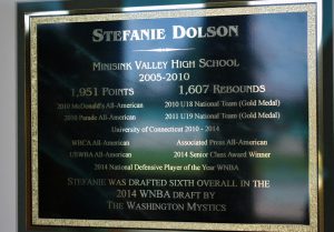 Stefanie Dolan plaque