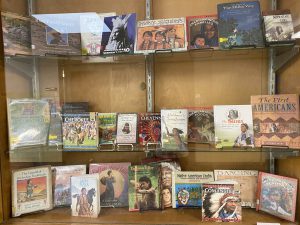 middle school library displays
