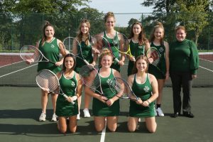 girls varsity tennis team