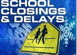 school closing sign