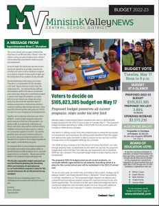 budget newsletter front page art