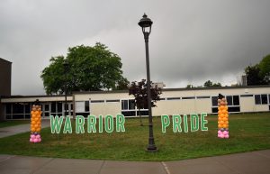 Warrior Pride sign