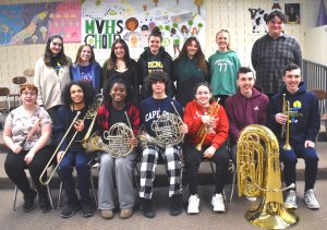 High School All-County music students 