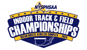 indoor track and field championship sign